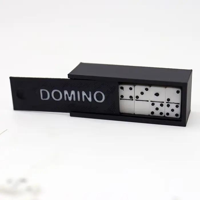 1 ensemble 1:12 accessoires pour maison de poupée modèle de dominos Miniature