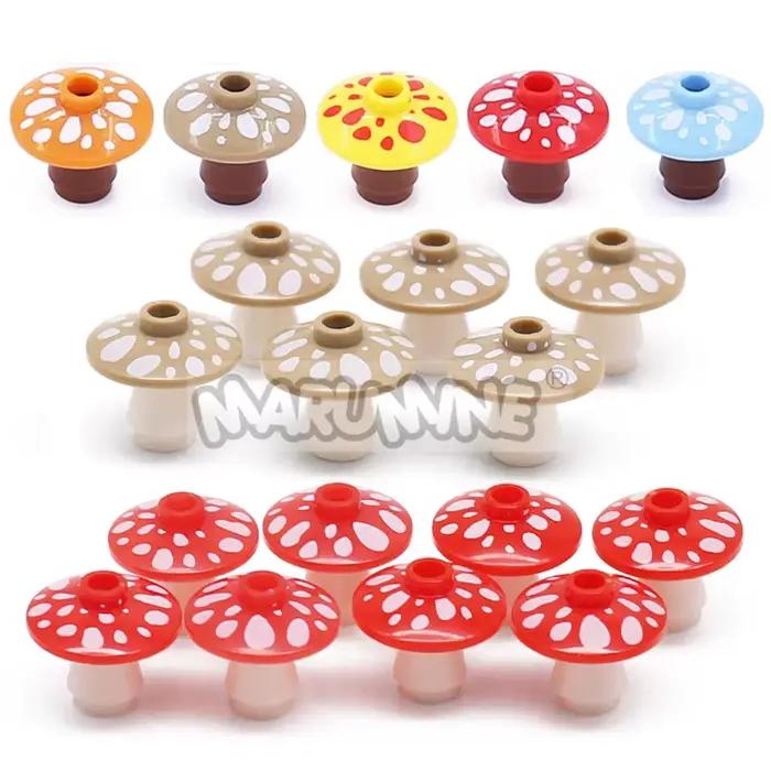 Marumine 40 pièces MOC briques champignon 12992 blocs de construction