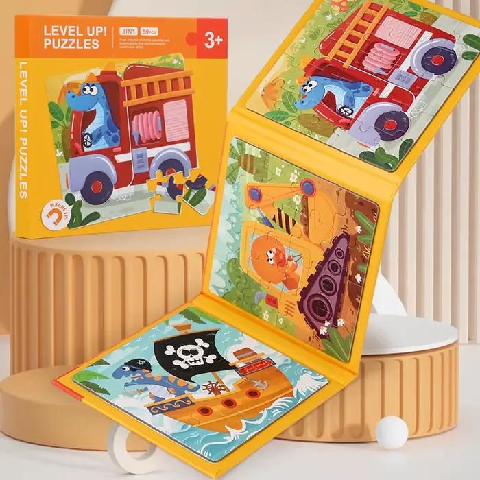 Jeu de Puzzle Magnétique pour Enfant