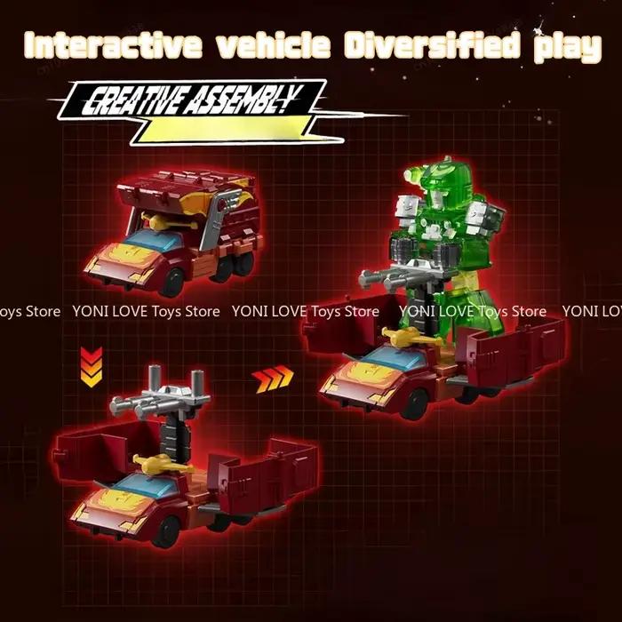BLOKEES défenseur Version 4ème Transformation homme assemblage jouets Grimlock Rodimus Prime Megatron modèle collectionner cadeau