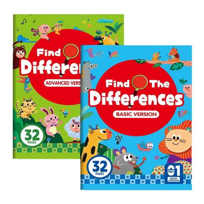 Cahier d'activités « Trouvez les différences » pour enfants
