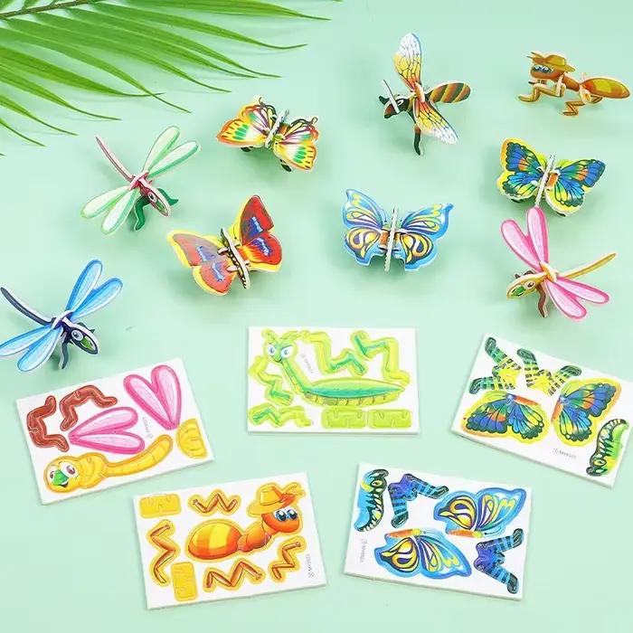 Puzzle en mousse d'animaux 3D