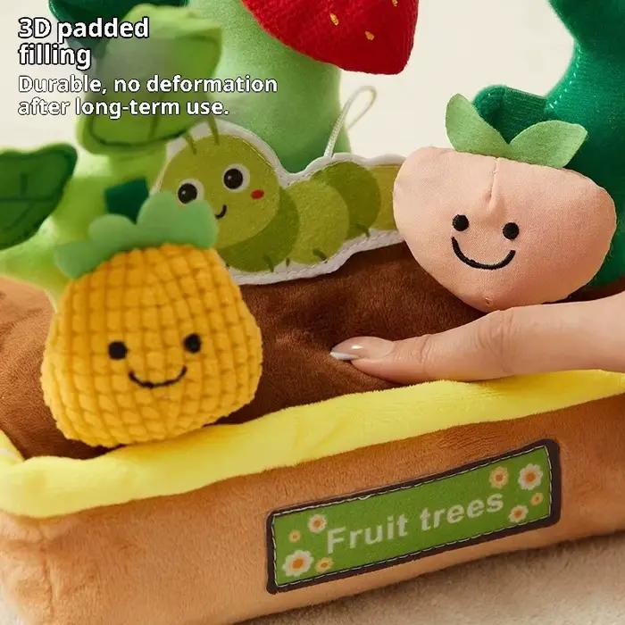 Jouets sensoriels pour bébés, jouet à tirer la carotte pour bébé
