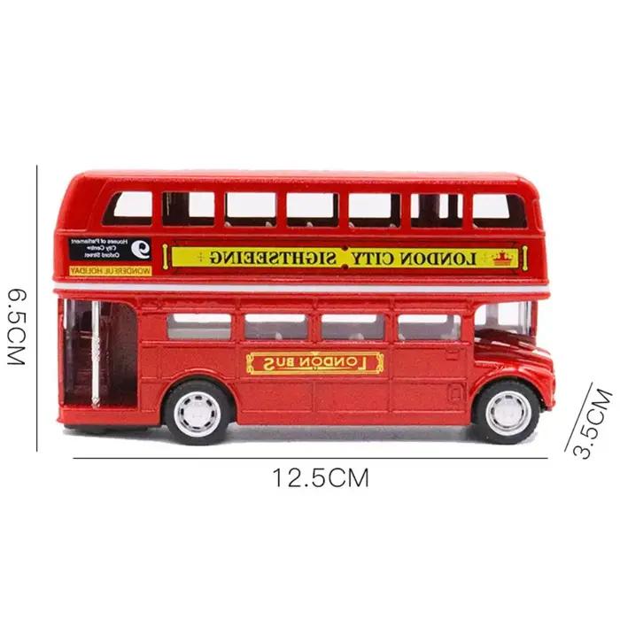 Modèle de voiture de Bus à deux étages