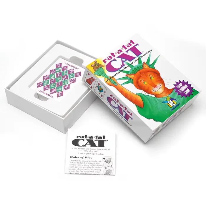 Rat a Tat Cat - Jeu de cartes Fun Numbers avec des chats (et quelques rats) pour les 6 ans et plus 