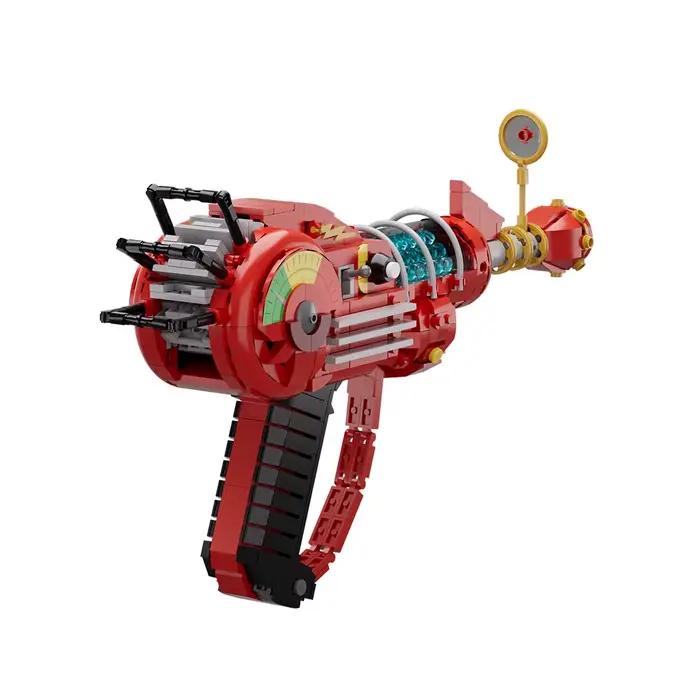 Gorbicks MOC rouge Call of Duty Ray pistolet modèle briques jeu de bricolage blocs de construction Kit accessoires jouet