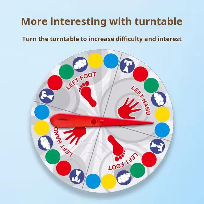 Jeu de Twister pour fête de famille