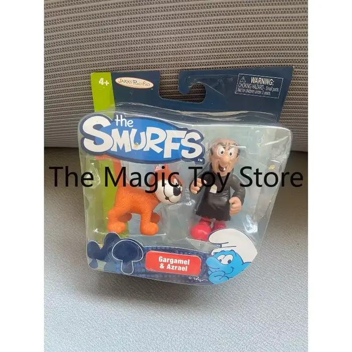 Figurine originale des Smurfs en forme de maison champignon