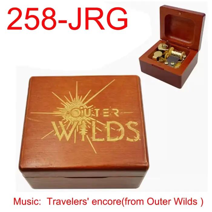 Boîte à musique Encore pour voyageurs de musique, 18 notes, cadeau d'anniversaire de noël pour les Fans de jeux, décorations de bureau pour amis