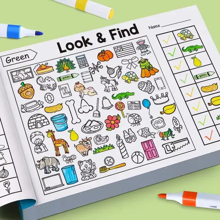 Livre d'exercices de coloriage pour enfants