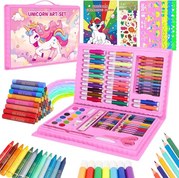 Jouets à dessiner licorne avec livre à colorier