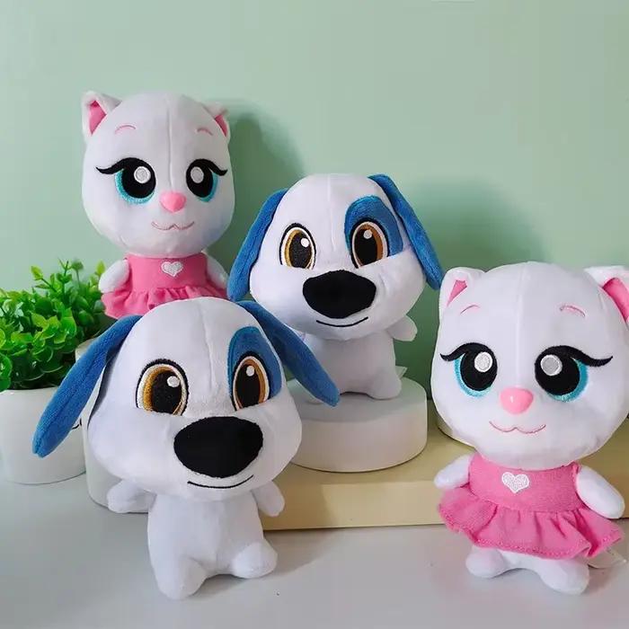 15 cm parlant Tom et ses amis peluche poupée Kawaii parlant Tom Angela Hank gingembre Ben griffe Machine poupées cadeau ne peut pas parler Version