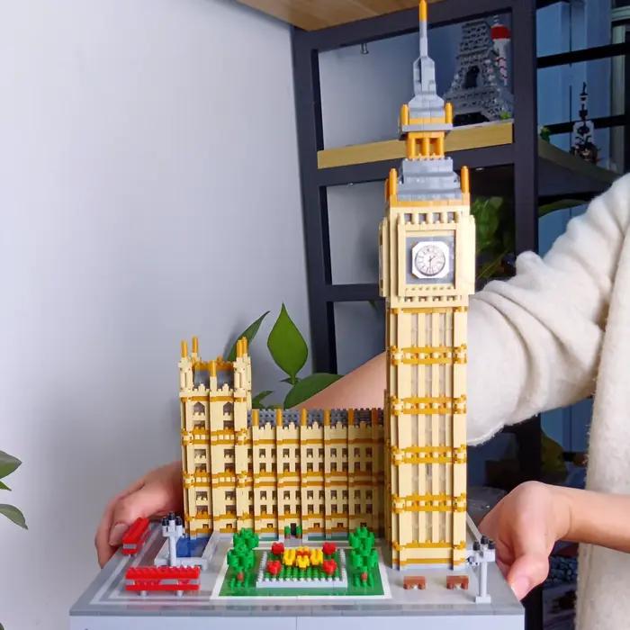 Blocs de Construction Big Ben Micro Mini en Plastique ABS pour Adultes et Enfants de 14 Ans et Plus Occasions Spéciales