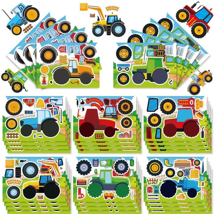 Autocollants de Puzzle pour tracteur agricole