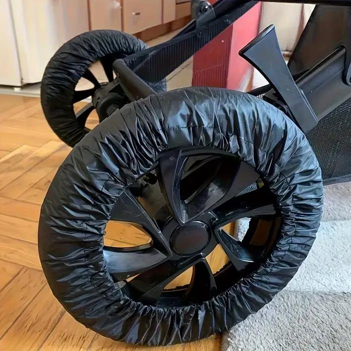 Housse de roue de poussette pour bébé