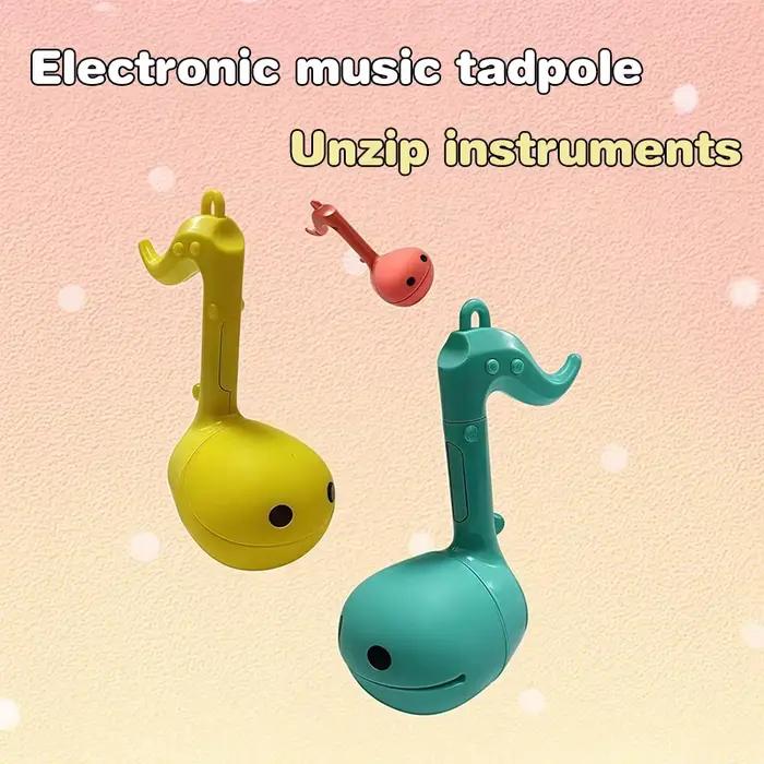 Otamatone Mini Instrument de musique électronique, jouet musical créatif produisant des sons, notes musicales mignonnes, relaxant et apaisant