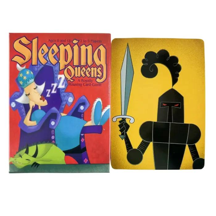 Jeu de société Full English Sleeping Queens carte de jeu amusante stratégie reine occasion famille ami enfant soirée anniversaire fêtes convivialité