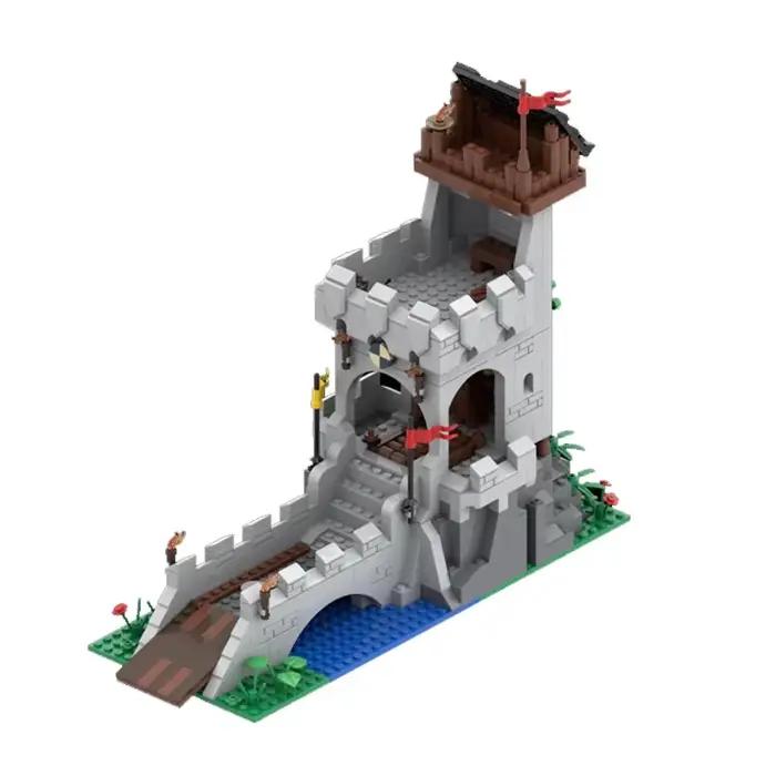 Le modèle de château de chevalier du Lion médiéval