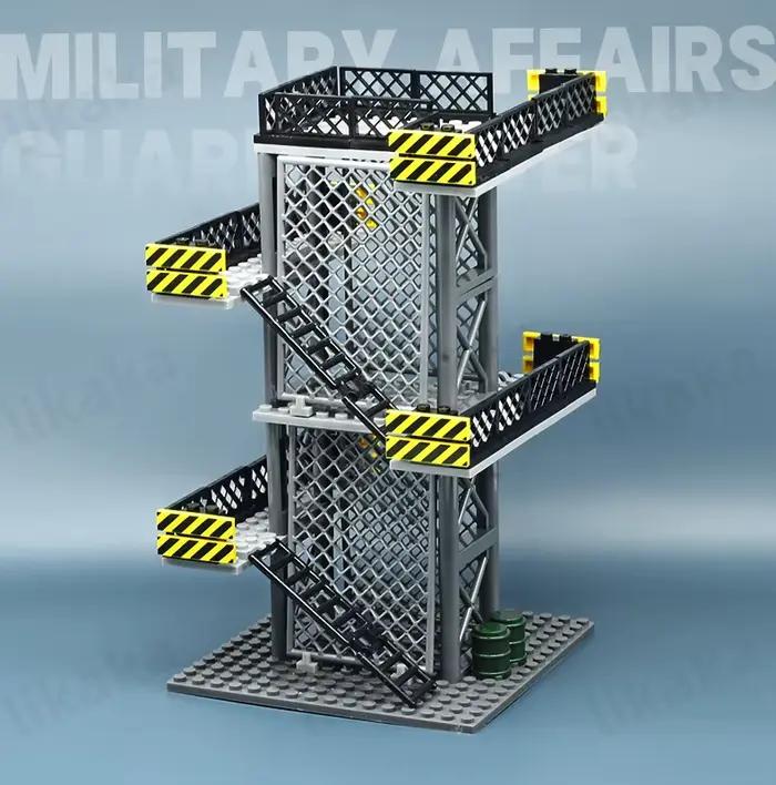 MOC – blocs de Construction de tour de garde militaire
