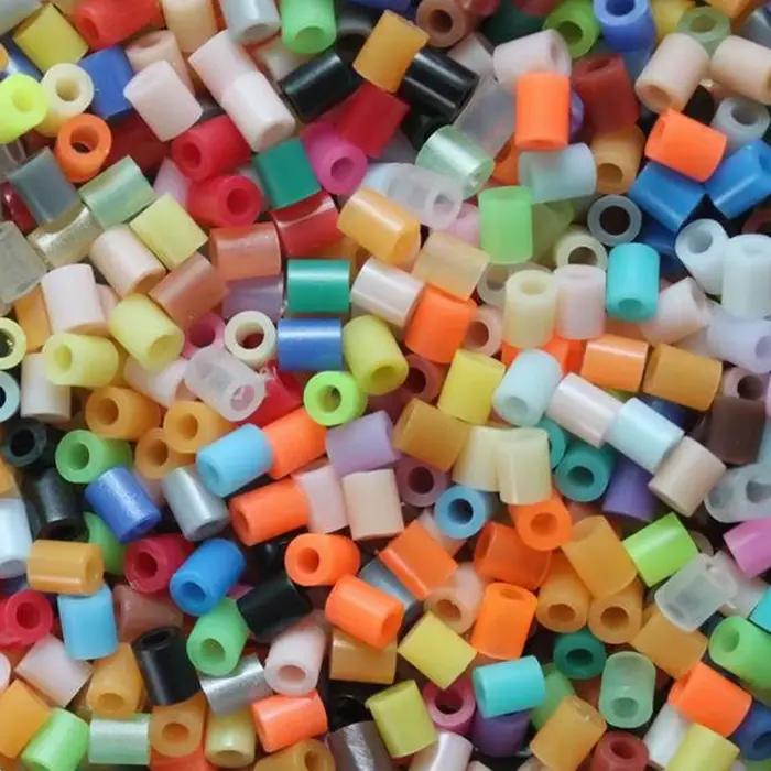 Perles Hama en fer pour enfants bricolage facile création de bijoux personnalisables jouet éducatif occaions spéciales cadeau fait main
