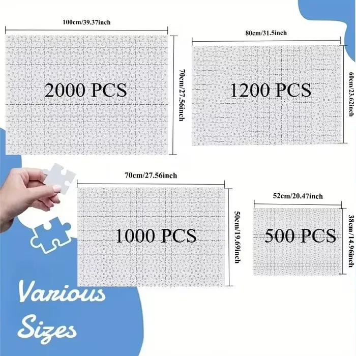 Puzzles de paysages à faire soi-même pour adultes