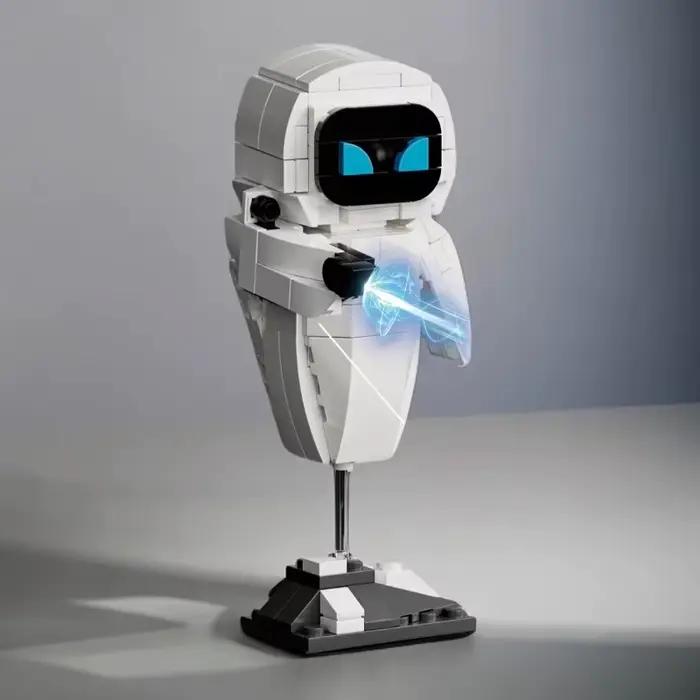 Modèle de robot à petites particules Wall-E Eve, kit de montage, figurine d'action, jouet éducatif pour garçon, jouet de collection, sans effets spéciaux