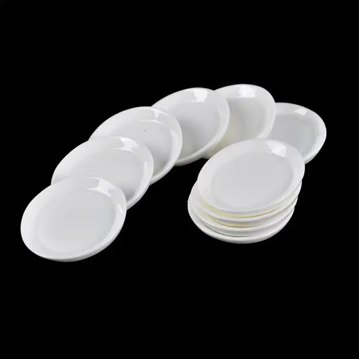 Plateaux en résine miniature pour maison de poupée accessoire de décoration pour enfants de 6 à 14 ans occasions spéciales jouets éducatifs pour poupées
