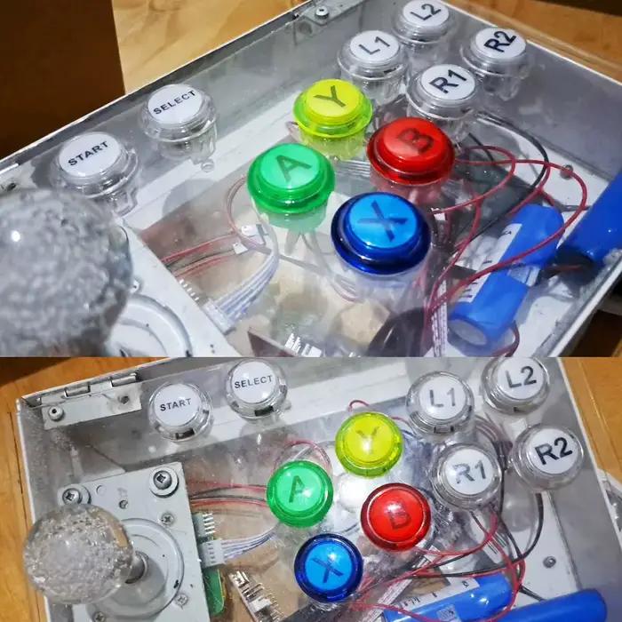 Ensemble de boutons poussoirs transparents pour borne d'arcade, 30mm, A, B, X, Y, L1, inj, R1, contrôleur de jeu, interrupteur Neo Geo, joystick de console, machine à monter soi-même