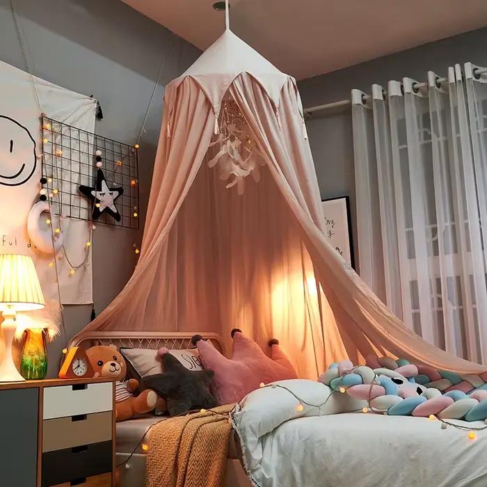 Moustiquaire à dôme suspendu pour bébé et enfant