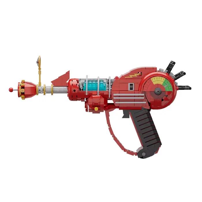 Gorbicks MOC rouge Call of Duty Ray pistolet modèle briques jeu de bricolage blocs de construction Kit accessoires jouet