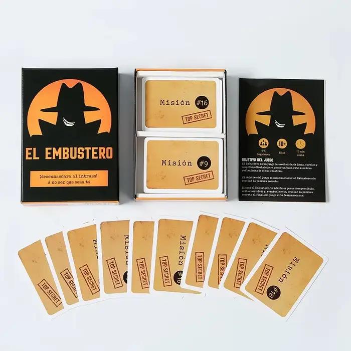 Happy Games El Embustero : Démasquez-le ! Jeux de mots et de soupçons créatifs pour toute la famille