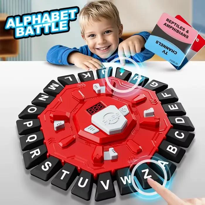 Jeu de société familial Word Play avec minuterie à affichage numérique