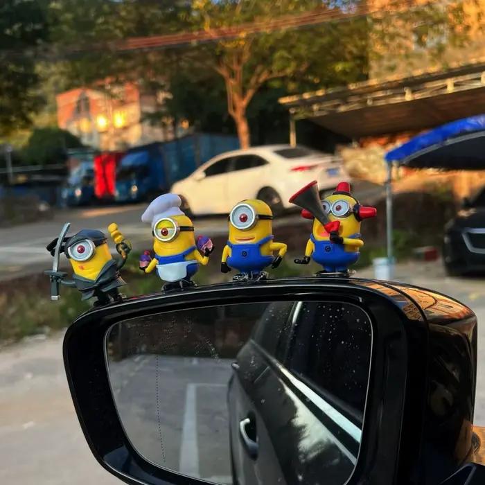 Figurines mignonnes de dessins animés Minions