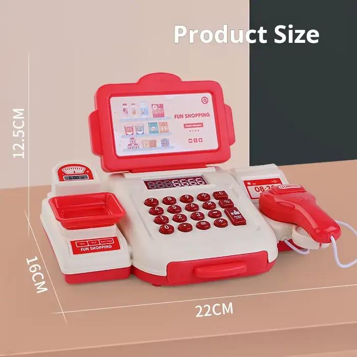Supermarché caisse enregistreuse Simulation multi-fonction caisse enregistreuse enfants jouent chaque famille jouets jouets éducatifs