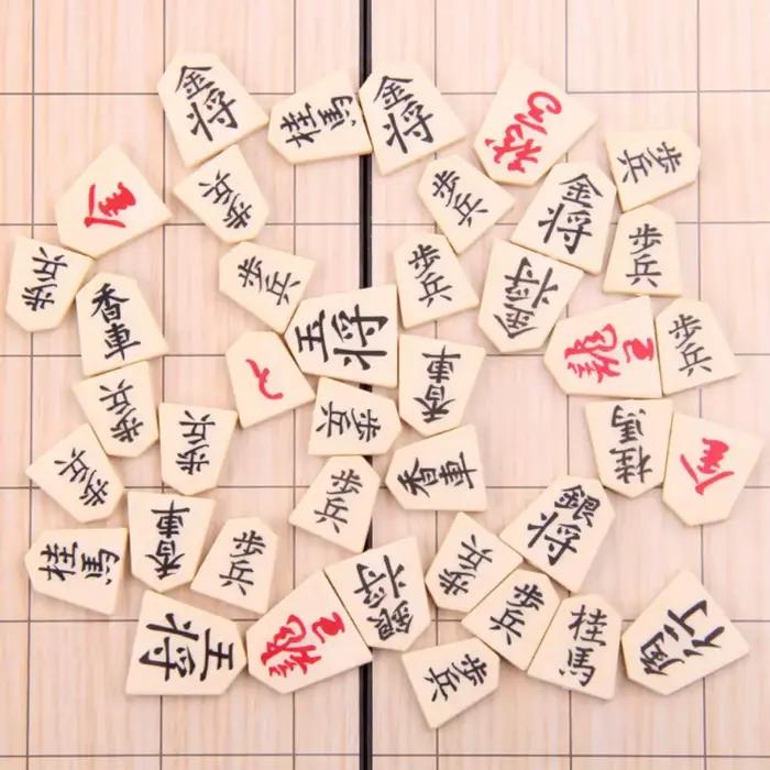 Jeu de société portable : Shogi japonais magnétique pliable