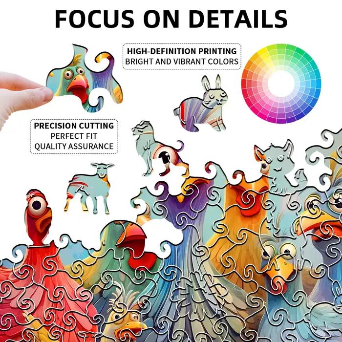 Puzzles en bois pour adultes
