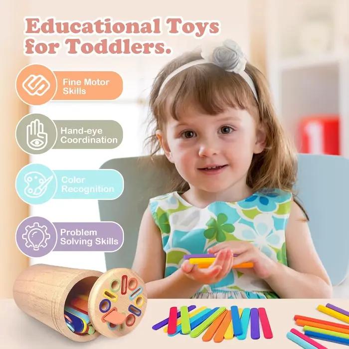 Jouets Montessori pour tout-petits de 3 ans