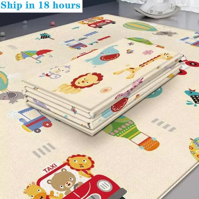 Tapis de jeu pliable pour bébé