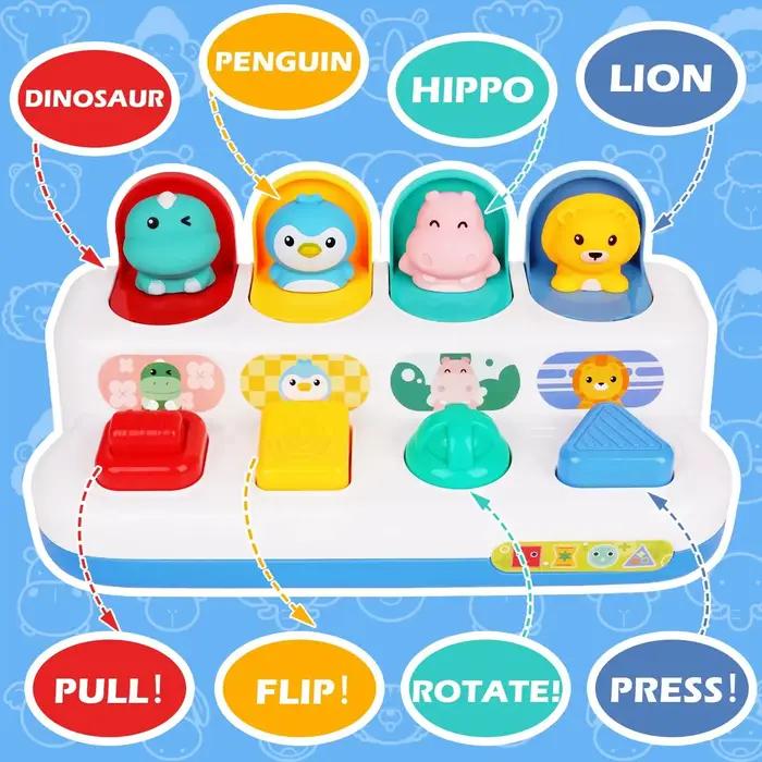 Jouet Pop-Up d'activité interactive pour bébés