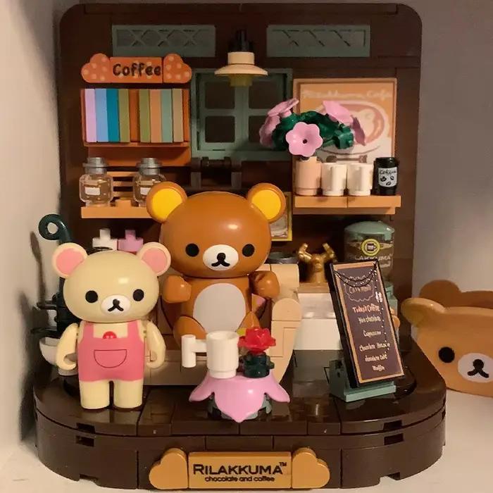 Rilakkuma-Modèle d'ours à assembler soi-même