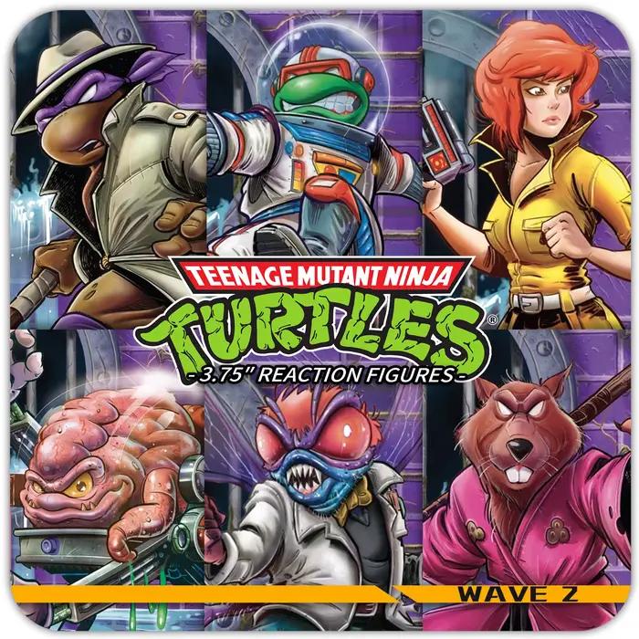 En stock Super7 Teenage Mutant Ninja Turtles Figurines en boîte avec carte Série 2 Splinter