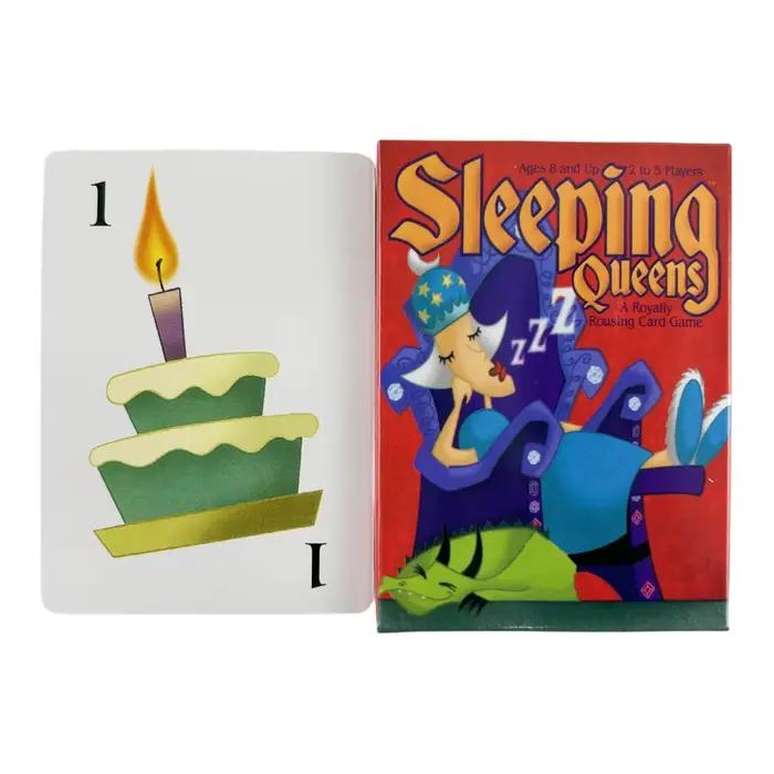 Jeu de société Full English Sleeping Queens carte de jeu amusante stratégie reine occasion famille ami enfant soirée anniversaire fêtes convivialité
