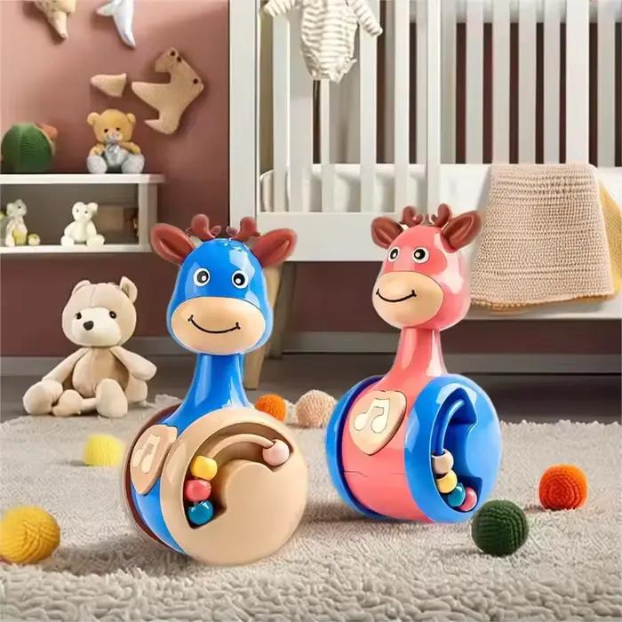 1 jouet d'éveil pour bébé de 6 à 12 mois, jouet d'éveil pour garçon et fille - Parfait pour apprendre à ramper et pour l'éducation précoce
