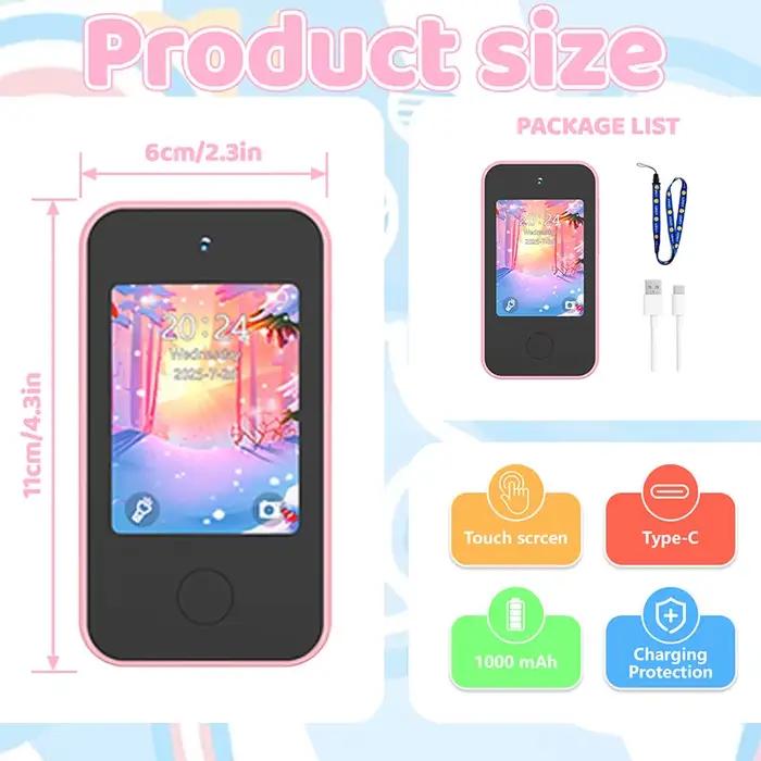 Ce téléphone jouet éducatif intelligent pour enfants intègre des fonctions de racontage d'histoires