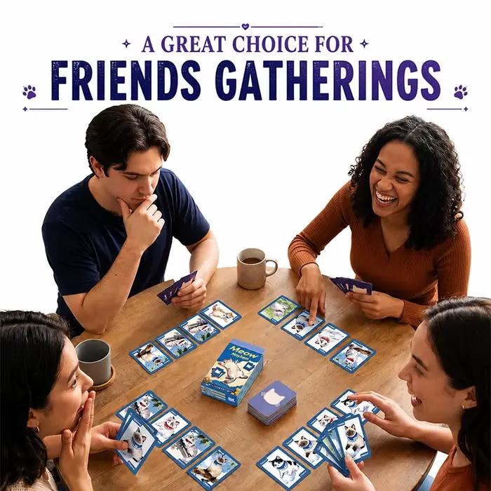 Jeu de cartes Meow Mayhem Set Collection pour 2 à 6 joueurs