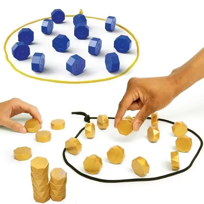 Jeu de société magnétique : jeu de pierres magnétiques interactif