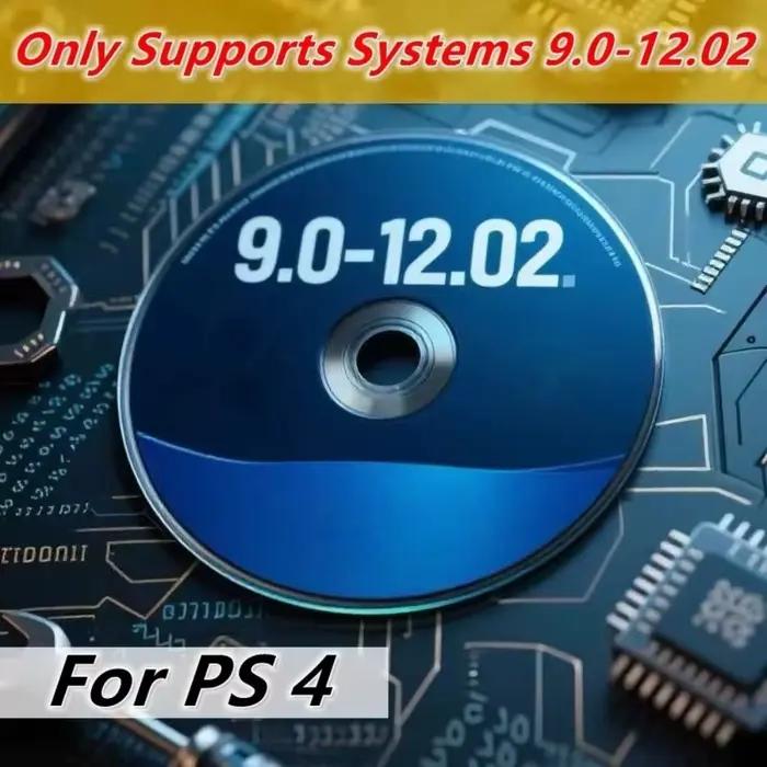 Pour le micrologiciel 9.0-12.02 disque BD-JB aucun PC nécessaire 1 clic démarrage JB disque outil brassage à domicile jouer jeux de sauvegarde pour PS4