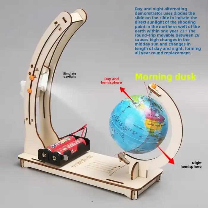 Jouets scientifiques, Globe d'alternation jour et nuit