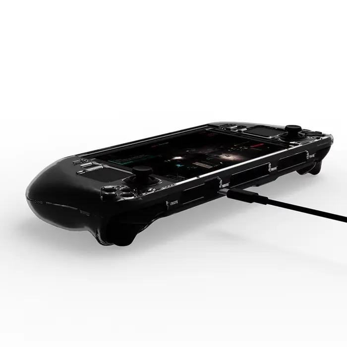 Étui rigide Compatible Steam Deck 2022, peau transparente, avec manchons pour console de jeu applicables Steam Deck