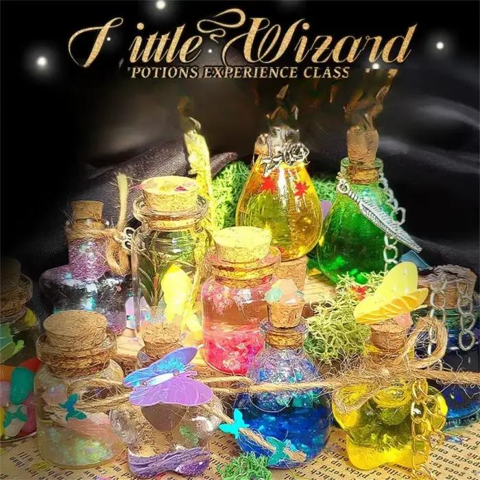 Petite potion de magicien, jouets de sorcier DIY pour enfants, expériences créatives, jouets décoratifs DIY, cadeau pour Noël/anniversaire/Halloween